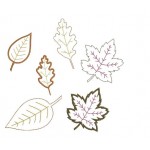 Stickserie - Herbstblätter zARTbesaitet
